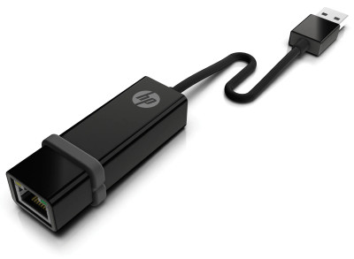 HP Single-Port RJ-45 100Mbps Ethernet USB Network Adapter for Slate 500 - compatible with HP Slate 500 tablets